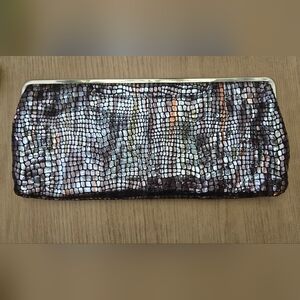 Hobo ORIGINAL Metallic Multicolor/ Bronze Deanna clutch